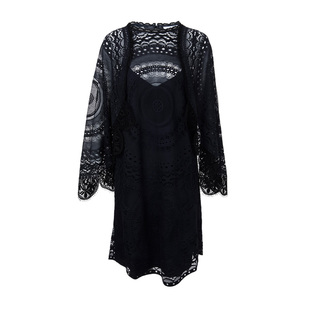镂空蕾丝长袖 蔻依女士时尚 Chloe 连衣裙XY 陈列品
