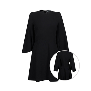 ALEXANDER MCQUEEN亚历山大麦昆女士长袖羊毛连衣裙女钜惠XY