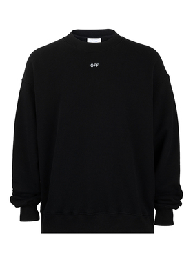 off-white男士休闲印花字母全棉圆领套头卫衣男推广XY