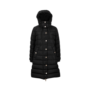 MaxMara麦丝玛拉女士保暖连帽单排扣长袖羽绒服女冬季2026年新品