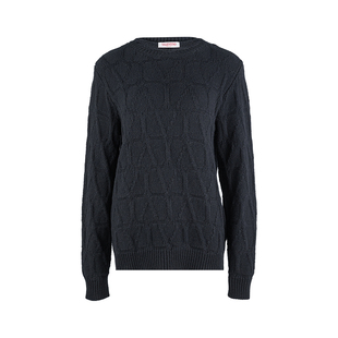 毛衣男秋冬款 休闲羊毛针织衫 限定 华伦天奴男士 Valentino