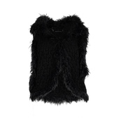 女士毛领针织开衫 Ermanno Scervino 马甲背心女特卖XY