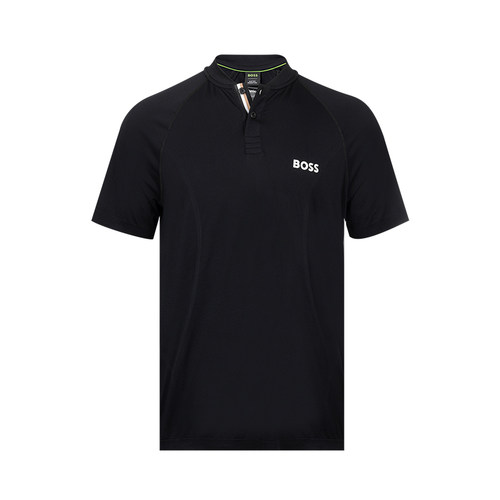 HugoBoss短袖夹克衣领Polo衫