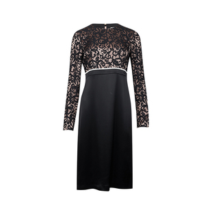 钩花连衣裙女精选XY 汤丽柏琦女士蕾丝长袖 TORY BURCH