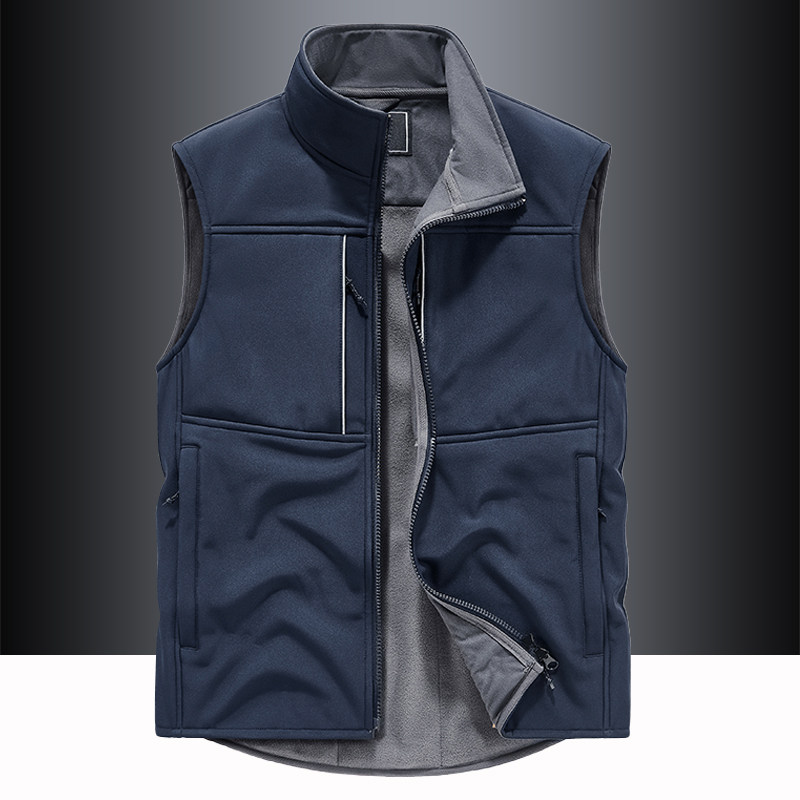软壳衣马甲男款秋冬季户外运动背心外套保暖防风拉链立领坎肩马夹,男装,常规马甲,淘宝优惠券,粉丝福利购,淘宝优惠卷