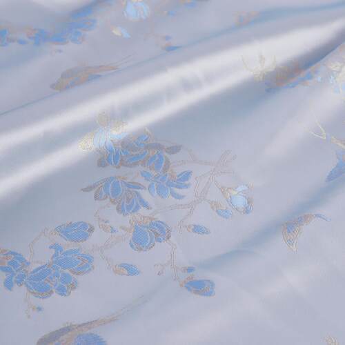 《FS215燕蝶》新中式上衣外套服装布料仿宋锦提花织锦缎面料