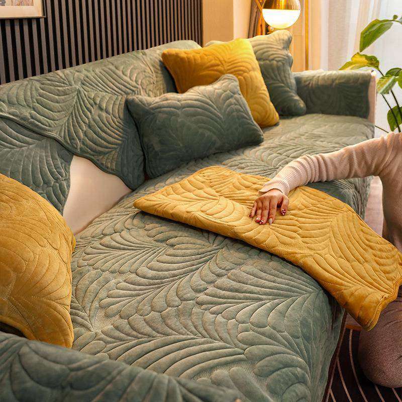 牛奶绒沙发垫冬款防滑坐垫子加厚简约现代沙发套罩毛绒盖布巾冬季,居家布艺,沙发垫,淘宝优惠券,粉丝福利购,淘宝优惠卷