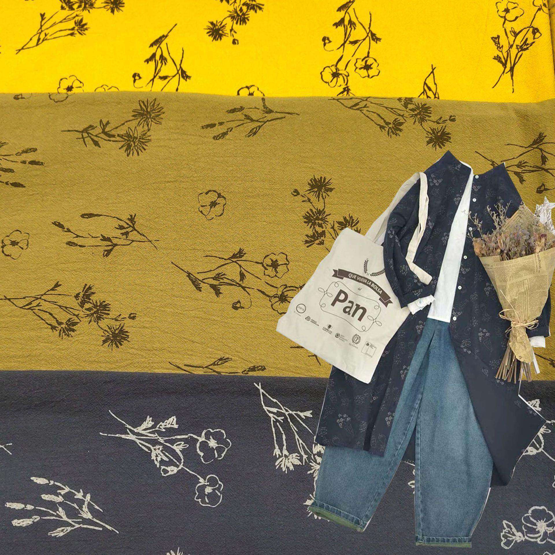 厂家直销全棉砂洗绉布印花 日系和风碎花印花面料连衣裙布料现货,居家布艺,海绵垫/布料/面料/手工diy,淘宝优惠券,粉丝福利购,淘宝优惠卷