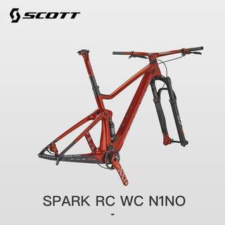 SCOTT山地车SPARK RC WC NINO 特别定制款 碳纤维软尾山地车架