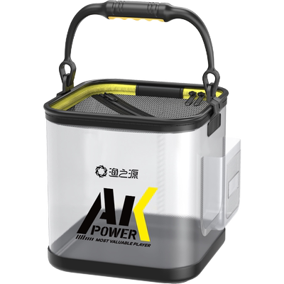 多功能打水桶透明折叠加厚活鱼桶