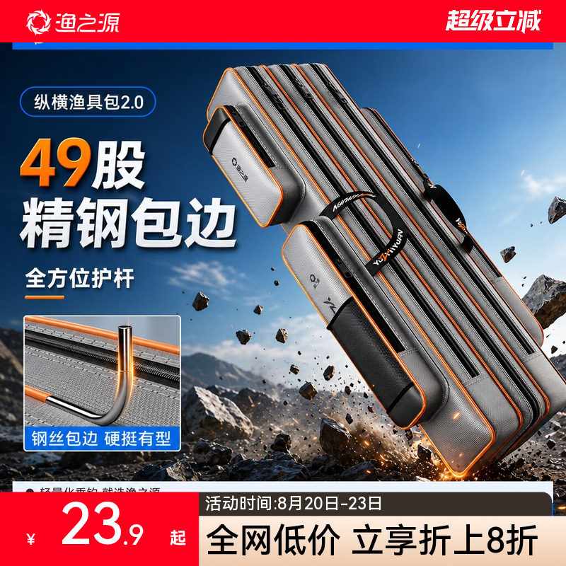 【2026新款】钢丝包边大承重竿包图片