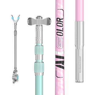 渔之源炮台支架地插鱼竿支架钓鱼支架碳素支架大物杆支架钓箱炮台