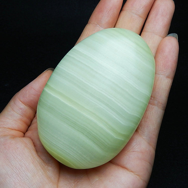 缠丝玉把件天然阿富汗玉原石手把件文玩玉石手把玩件男女高档礼品