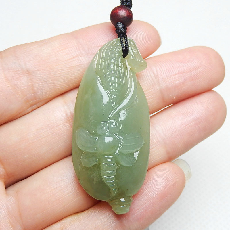 天然和田玉硕果累累吊坠男女玉坠