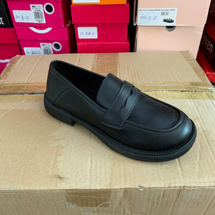 外贸原单女鞋软底两穿乐福鞋女新款时尚百搭休闲鞋