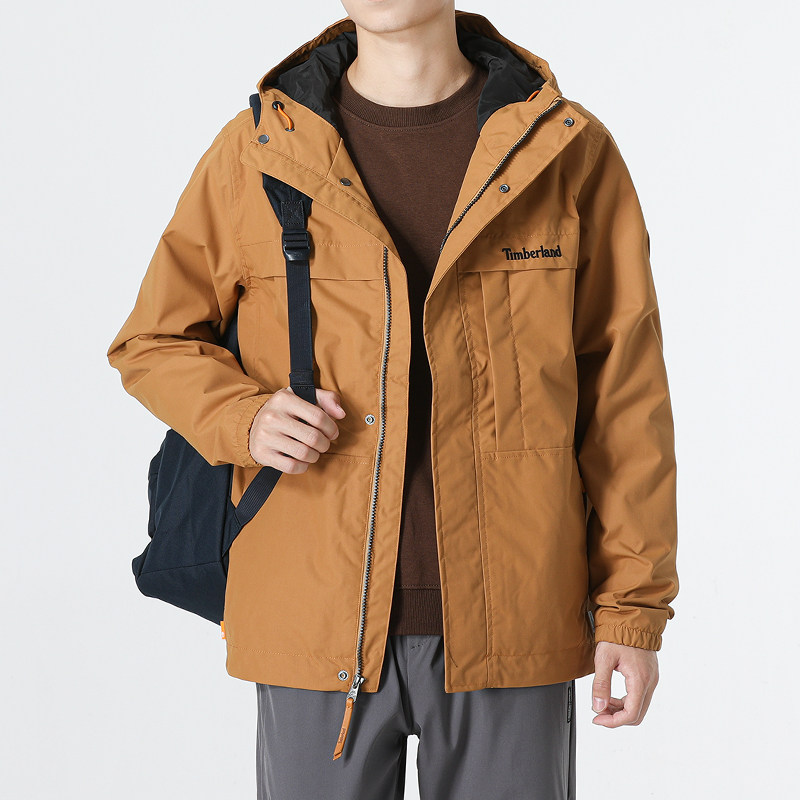 秋新款正品Timberland添柏岚男运动休闲单薄冲锋衣外套A695WP47