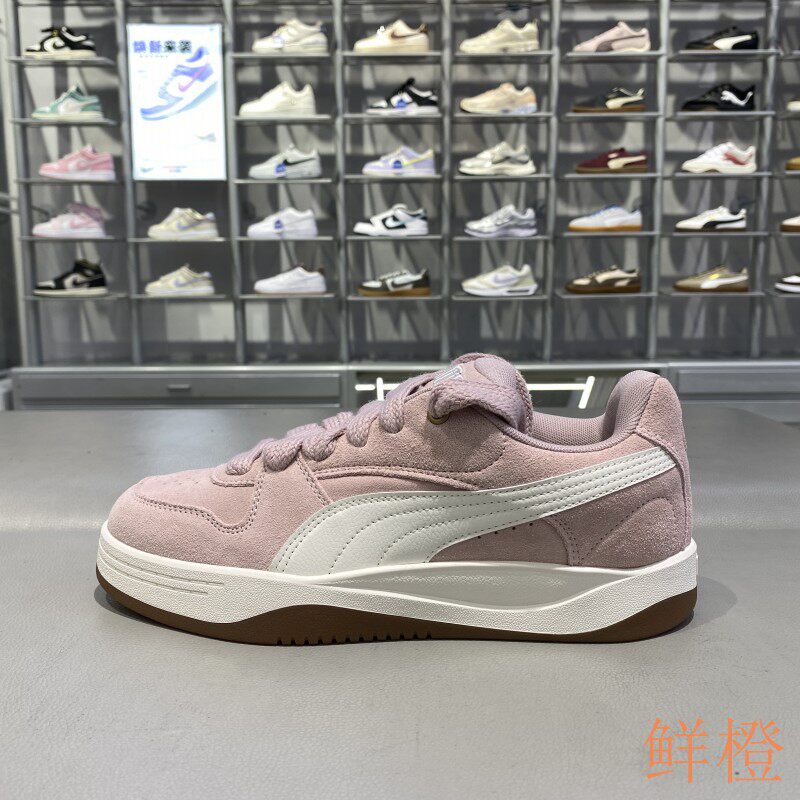 正品彪马PUMA女款简约百搭刺绣LOGO低帮户外运功休闲板鞋402510