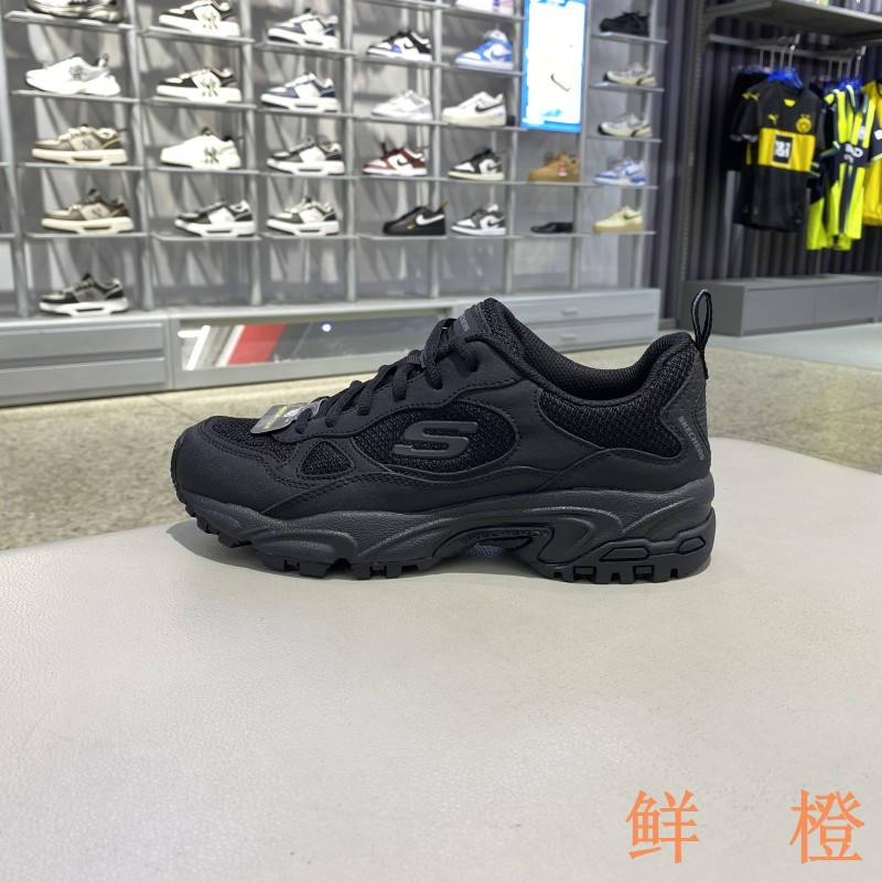 秋正品Skechers斯凯奇简约LOGO百搭一脚穿透气男运动休闲鞋51706