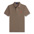 Brown Apricot Orange Label
