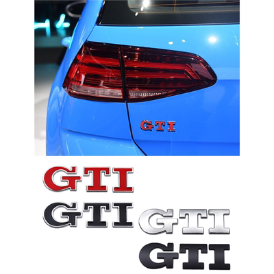 大众GTI兔子车贴个性尾标