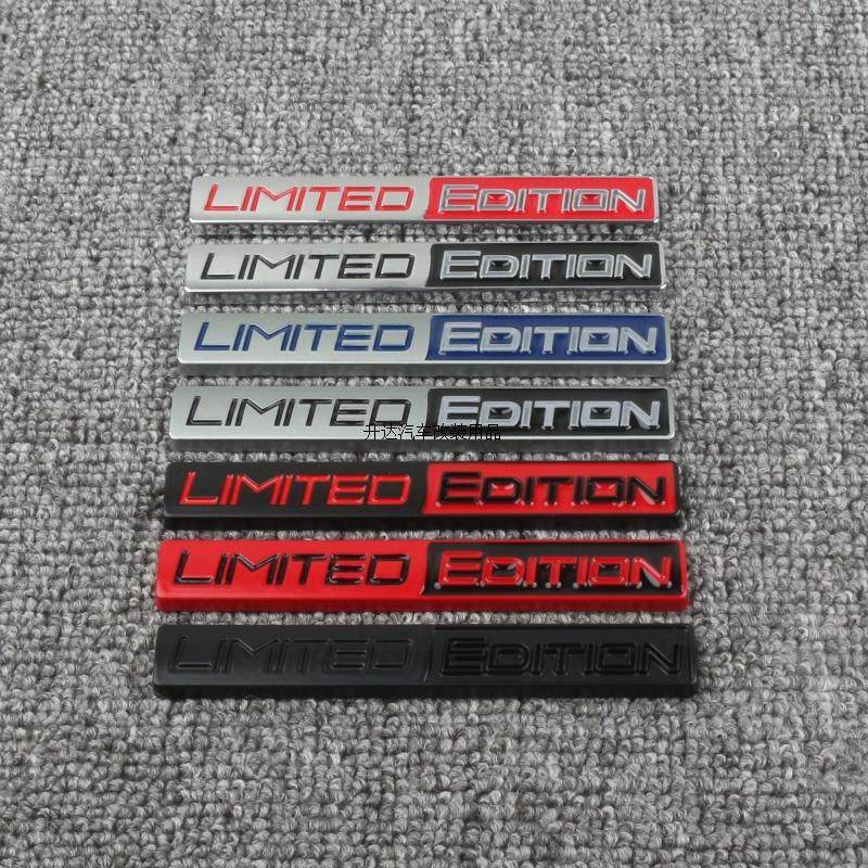 LIMITEDEDITION限量版车标贴标