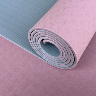 tpe瑜伽垫薄款防滑男士健身垫地垫加宽家用女生跳绳隔音减震垫