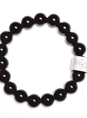 送礼物999纯银手串男女