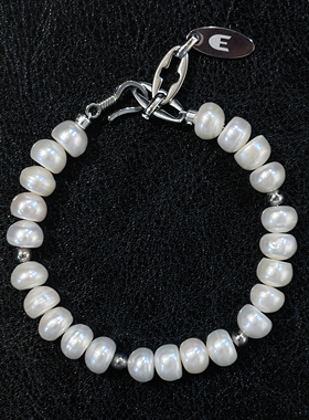 天然珍珠复古美式手链