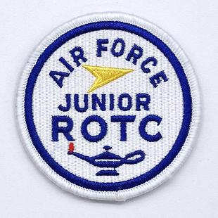 USAF美国空军后备军官训练团刺绣章士气章臂章衣服包帽子布贴补丁