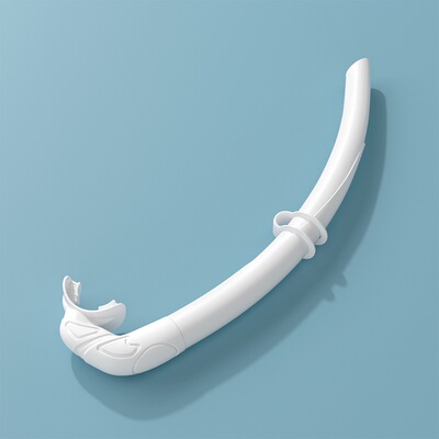 自由潜正浮力不沉底硅胶呼吸管