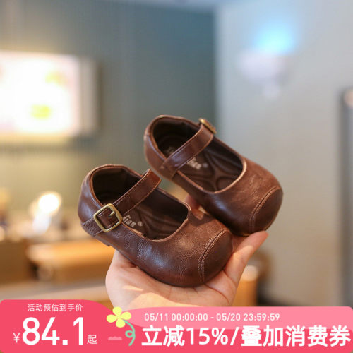 1一3岁女宝宝鞋子韩版小皮鞋单鞋