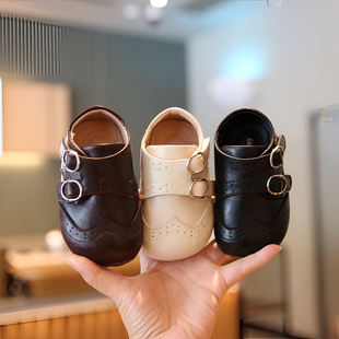 小步点宝宝皮鞋春秋季软底婴儿鞋子女宝学步鞋公主鞋防滑儿童鞋男