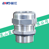 蓝江 M牙公制不锈钢电缆防水接头Ex增安防爆格兰头IP68密封葛兰头