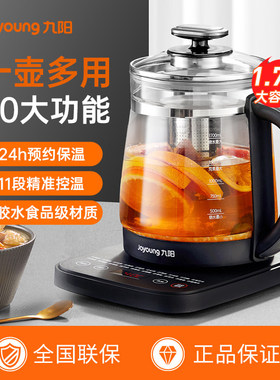 九阳养生壶多功能家用全自动办公室小型煎药壶煮茶壶电水壶煮茶器