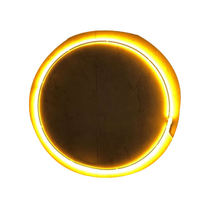 LED户外树环灯铝圈圆环灯环形圆圈灯街道装饰夜景树木亮化许愿灯