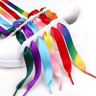 缎带绸缎绑鞋丝带鞋带女丝绸2cm超宽扁绸带丝缎蝴蝶结丝巾缎面仙