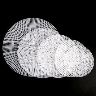 包包网格片配件手工diy编织针织包底盘钩织材料塑料底部定型垫片