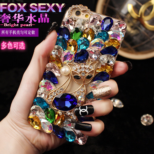 适用苹果17奢华水钻手机壳女款iphone16ProMax网红全包13日韩高档XS防摔15保护套xr个性创意14plus镜子12mini