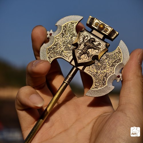 Elden ring葛瑞克王斧模型艾尔登法环武器兵器手办金属摆件未开刃