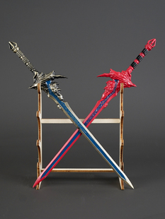 古代武侠刀剑模型焚寂剑摆件男孩玩具兵器合金属绣春刀轩辕未开刃