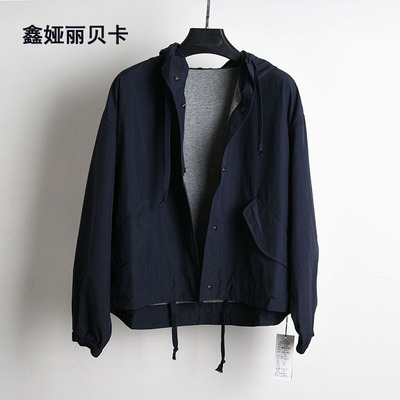 鑫娅丽贝卡休闲短款外套女上衣