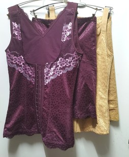 特惠一套上海产进口面料塑身套装 提臀收腹身材猫背夹 腰背夹中塑裤