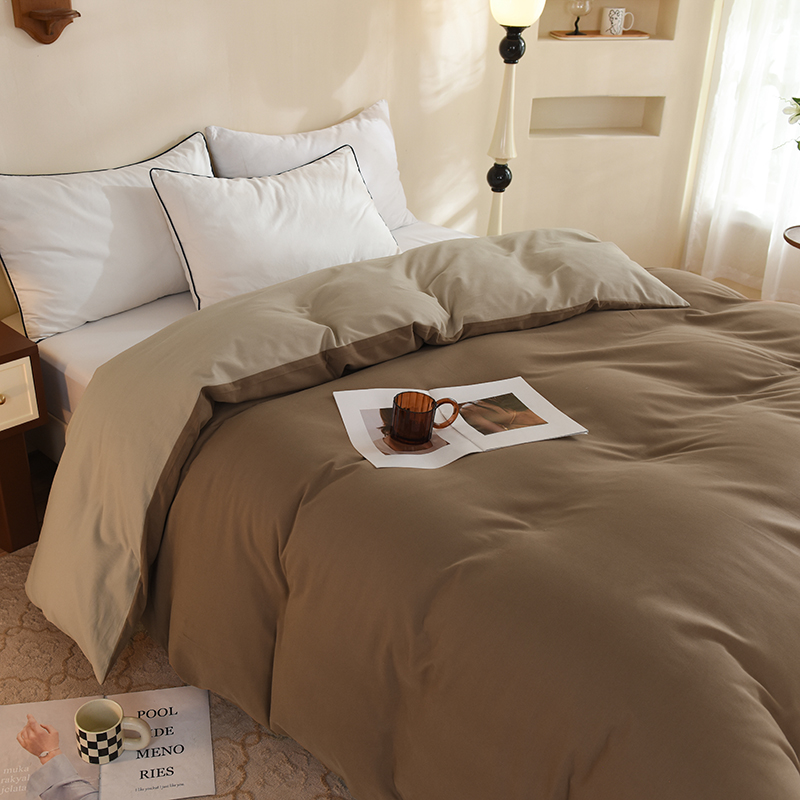 A类纯棉磨毛定做订制全棉被套