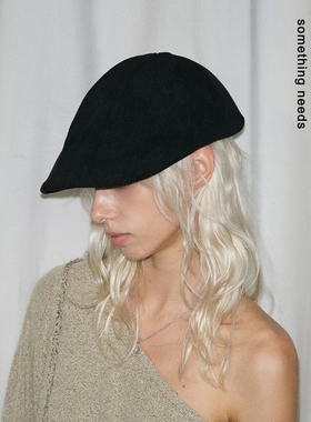 郑佰万 2025秋冬新款时尚百搭前进帽女复古调英伦报童帽画家帽潮