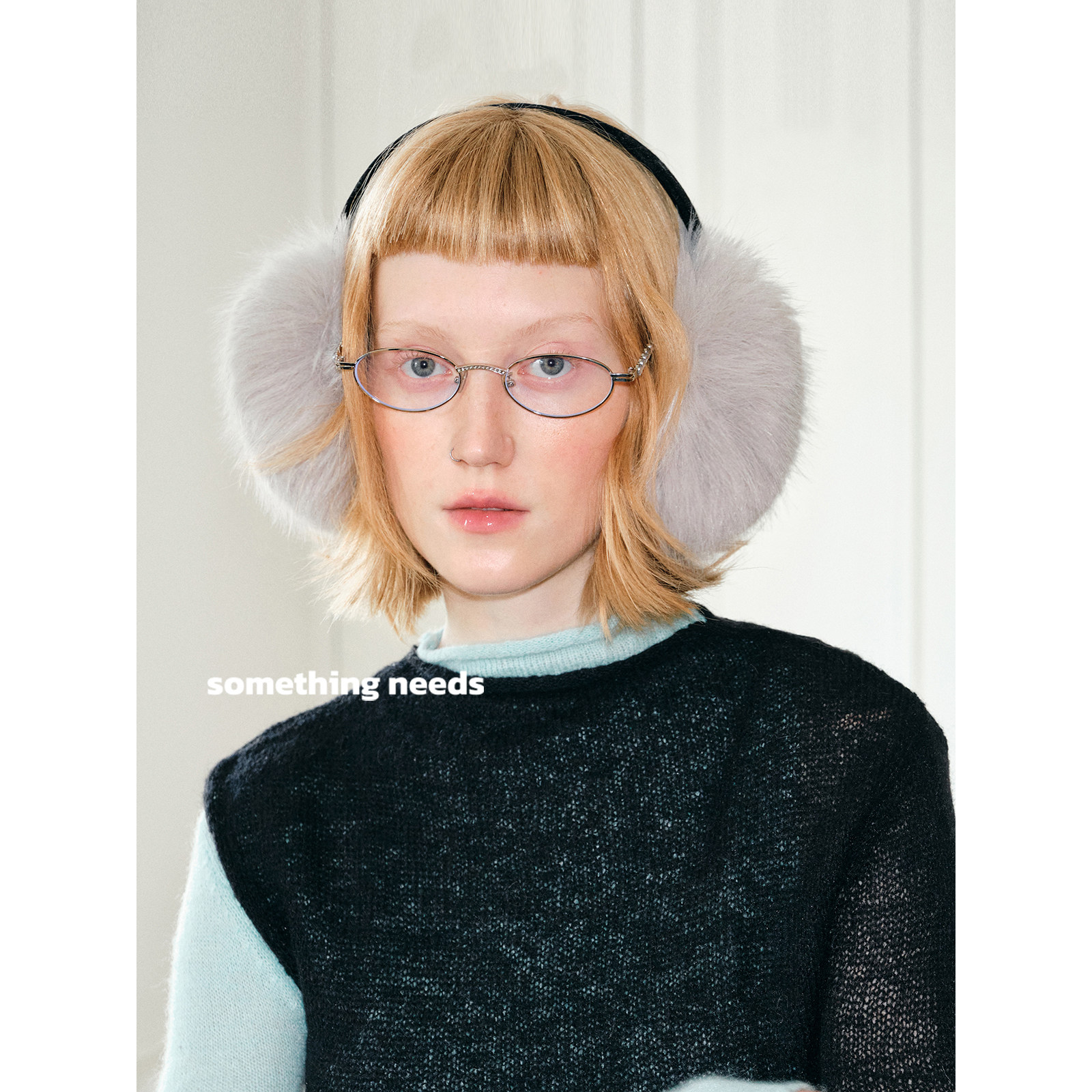 郑佰万软糯毛毛款耳罩女冬季