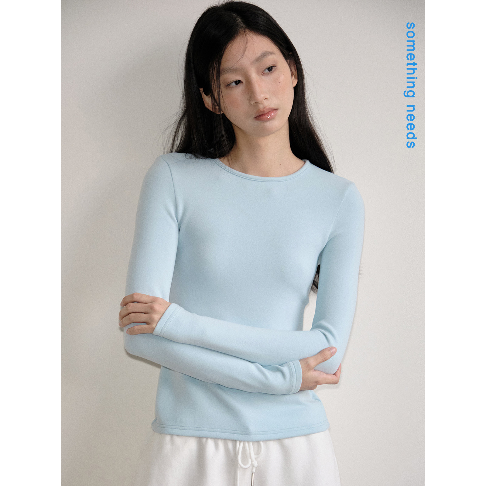 郑佰万 黄油系列 310g修身圆领长袖T恤上衣秋冬保暖内搭打底衫女,女装/女士精品,T恤,淘宝优惠券,粉丝福利购,淘宝优惠卷