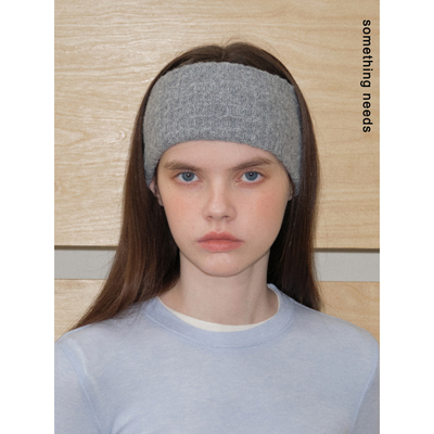 Bella运动风时髦针织束发带