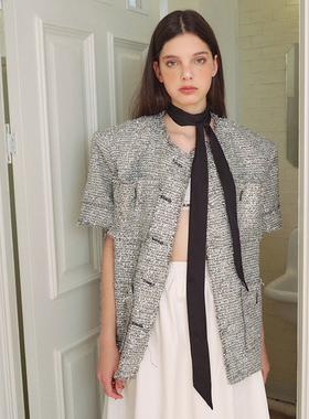 郑佰万~春秋时尚新款丝巾女ins黑色细长条发带绑包高级感法式飘带