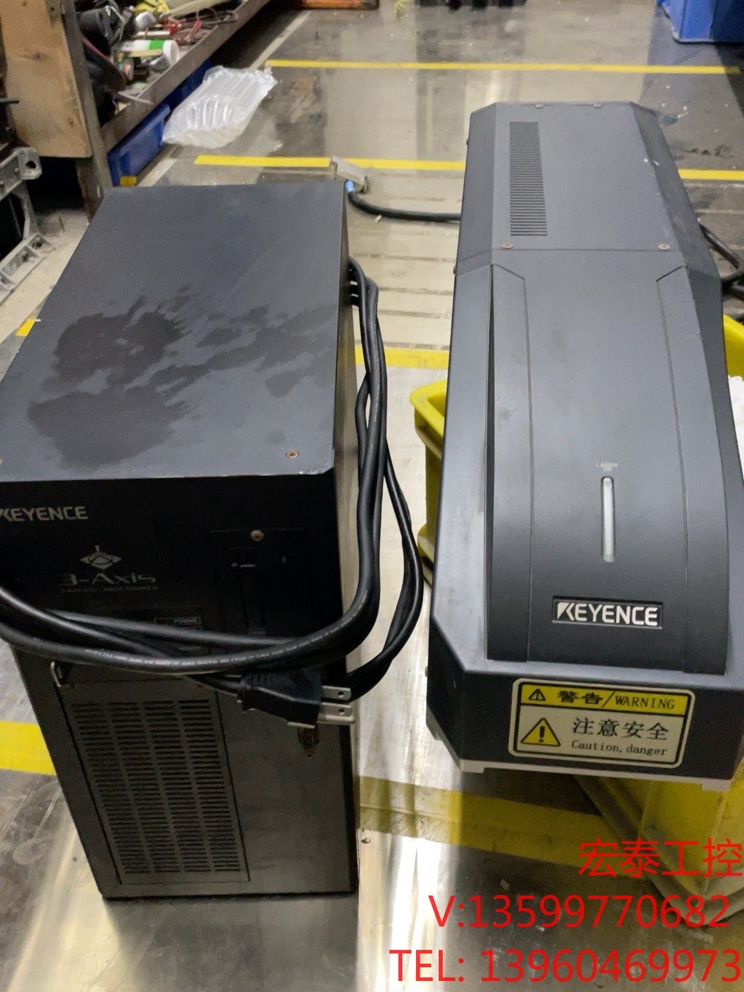 基恩士14年激光刻印机，控制器ML-Z9500W，激光器ML电-封面