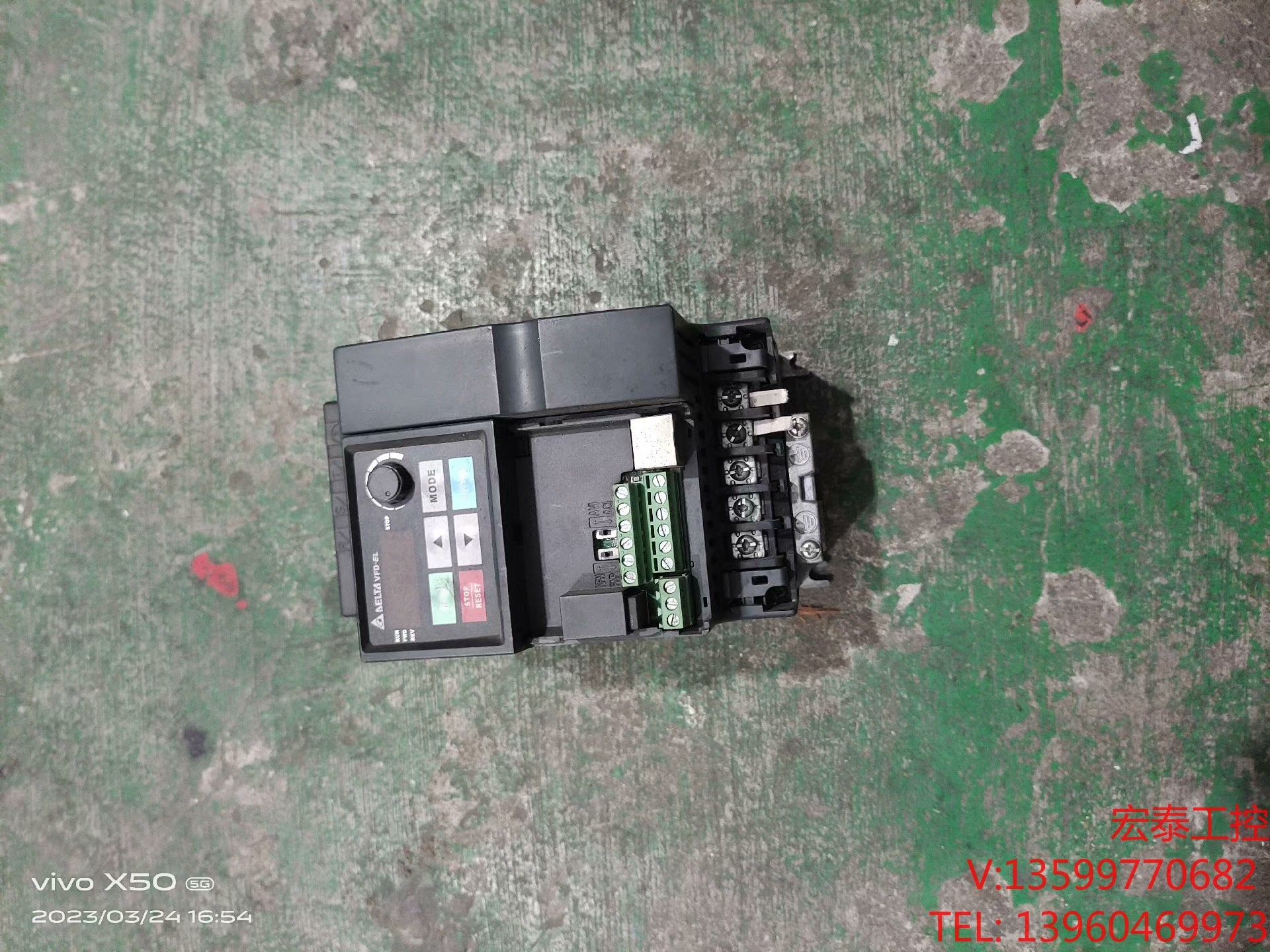 台达变频器拆机二手vfd037el43a实物图功能包好 非实
